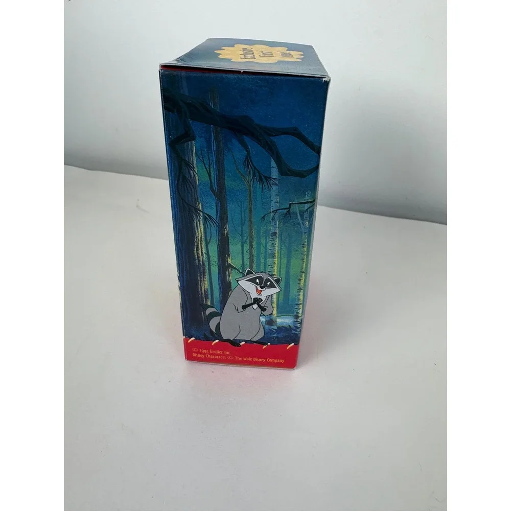 Disney Pocahontas Meeko Raccoon Wreath‎ Ornament Grolier First Issue 1995 Boxed